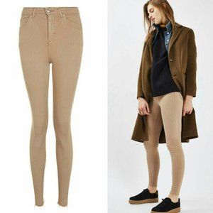Topshop Jamie Raw Hem Skinny Jeans